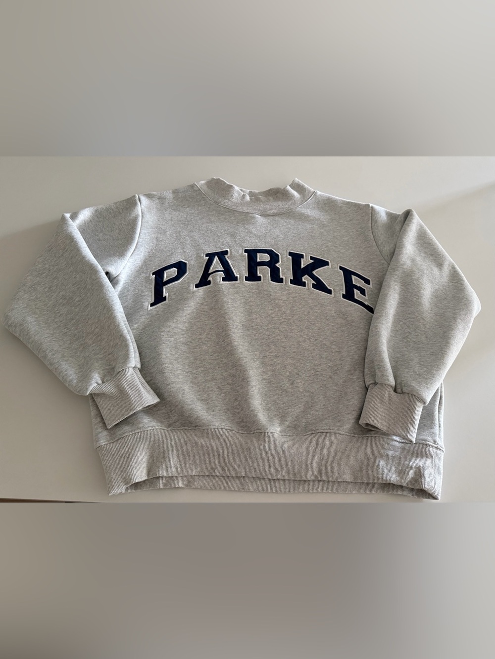 PARKE Heritage Varsity Mockneck Sweatshirt & Stickers